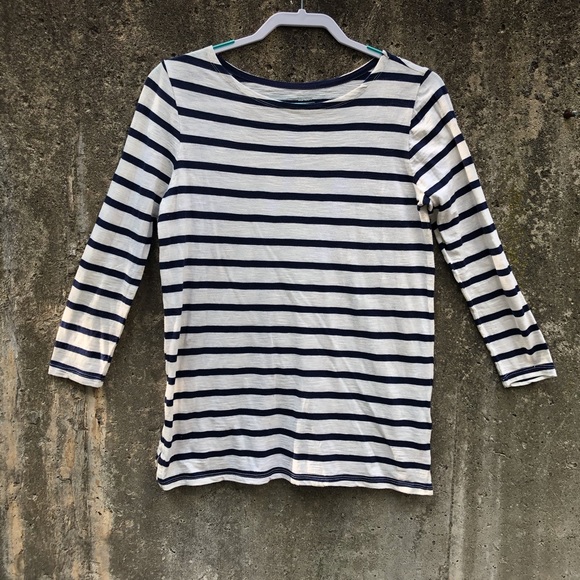 Old Navy Relaxed Mariner Stripe Top - Picture 2 of 7